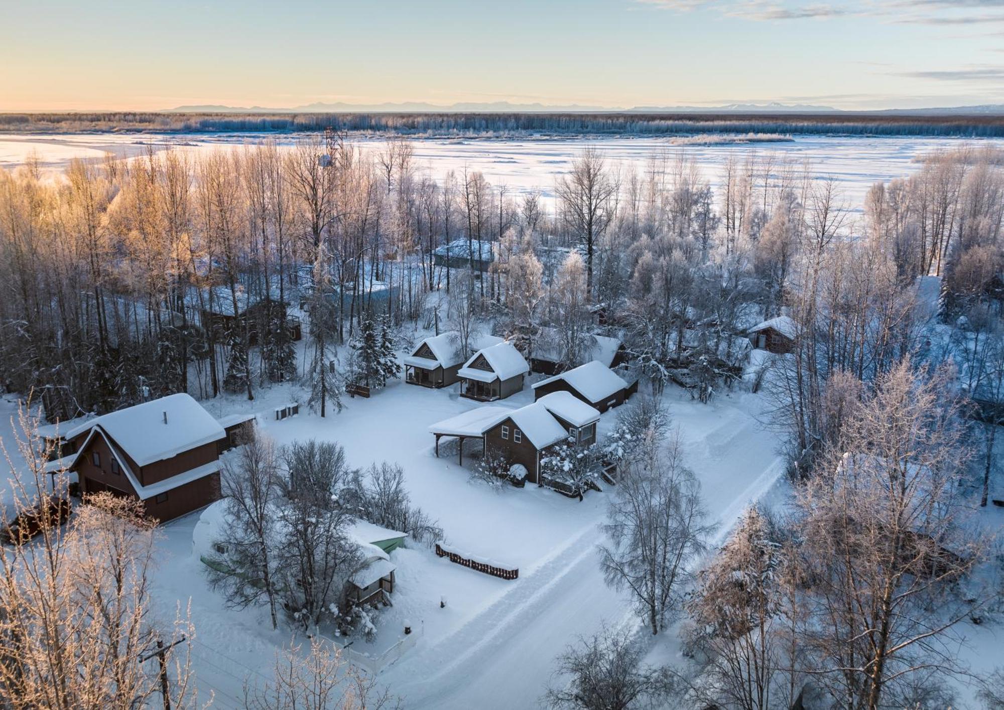 Downtown Talkeetna Cabin! Susitna Cabin Eksteriør bilde